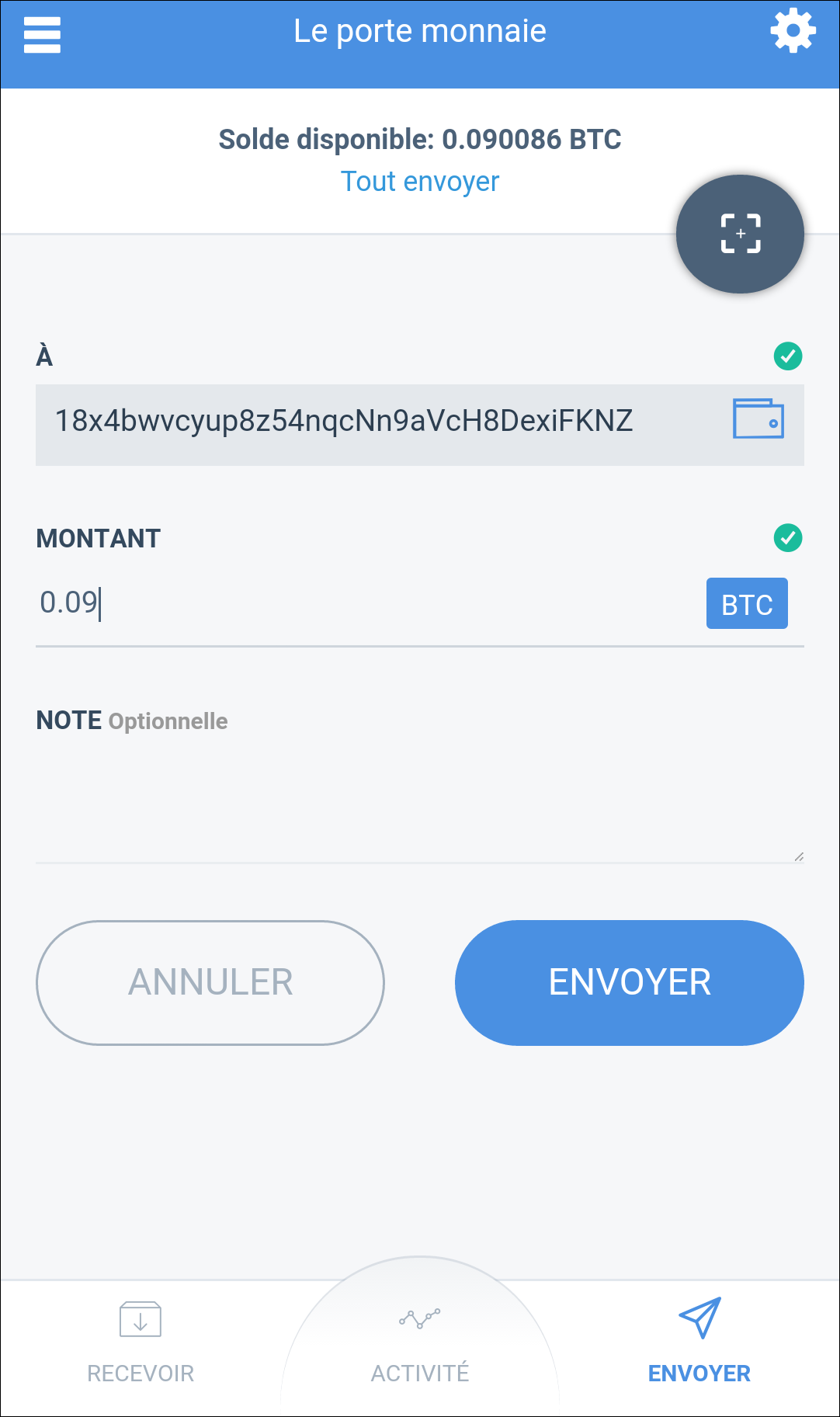 ethereum cours chute 
