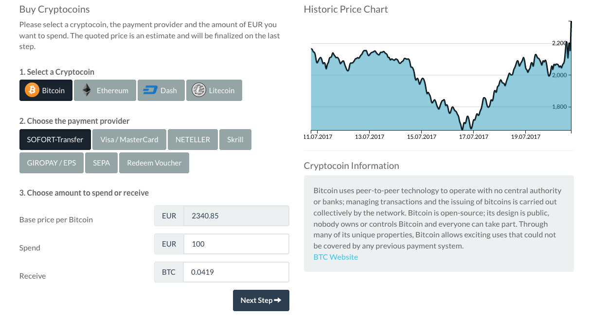 Le moyen le plus rapide et le plus simple d’Ethereum ou argent BTC